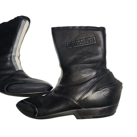 Alpinestars Articolo 76 Leather Gore-Tex Motorcycle Riding Black Boots EU39 US 6 - Picture 3 of 12